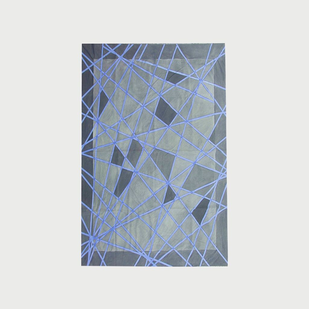 bedcover orazio bicolor grey blue