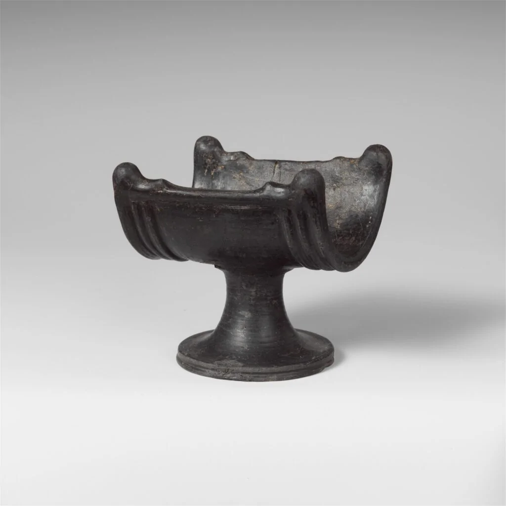 Terracotta stand — Etruscan 6th century BCE