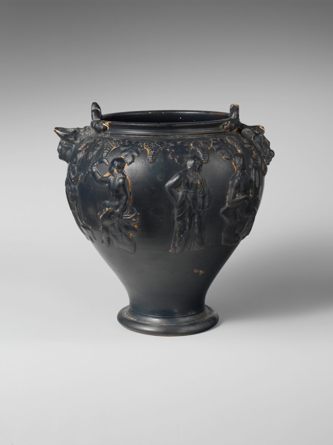 Terracotta situla (bucket) — Etruscan early 3rd century BCE